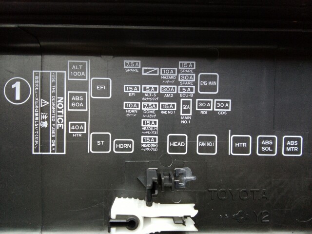 Блок предохранителей TOYOTA Corona Premio 3S-FE