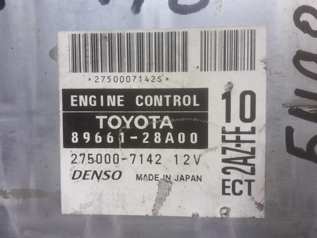 Компьютер TOYOTA Estima 2AZ-FE