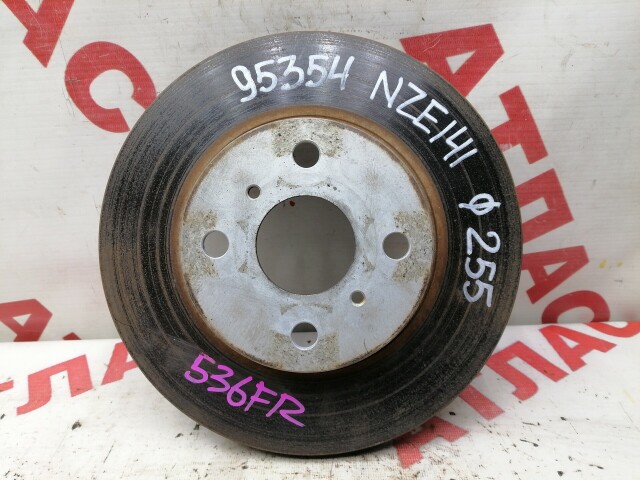 Диск тормозной TOYOTA Corolla Axio 