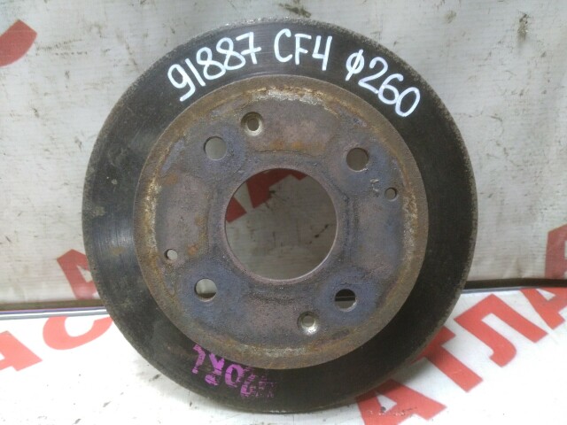 Диск тормозной HONDA Accord 