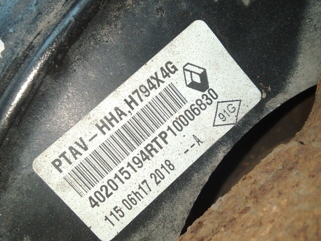 Ступица RENAULT Duster 