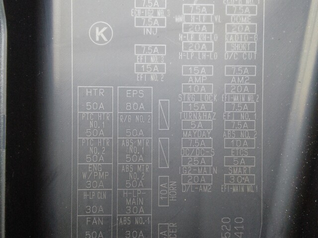 Блок предохранителей TOYOTA Camry 2AR-FXE