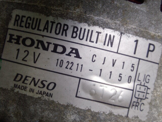 Генератор HONDA Accord F20B
