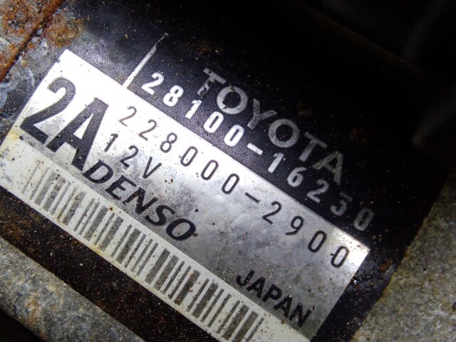 Стартер TOYOTA Caldina 7A-FE