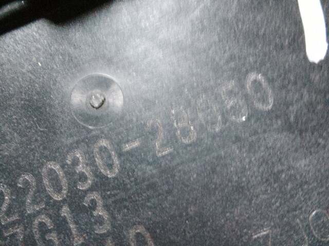 Дроссельная заслонка TOYOTA Avensis 1AZ-FSE