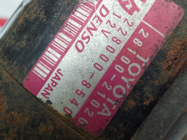 Стартер TOYOTA Platz 