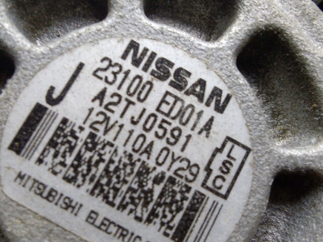 Генератор NISSAN Note HR15DE