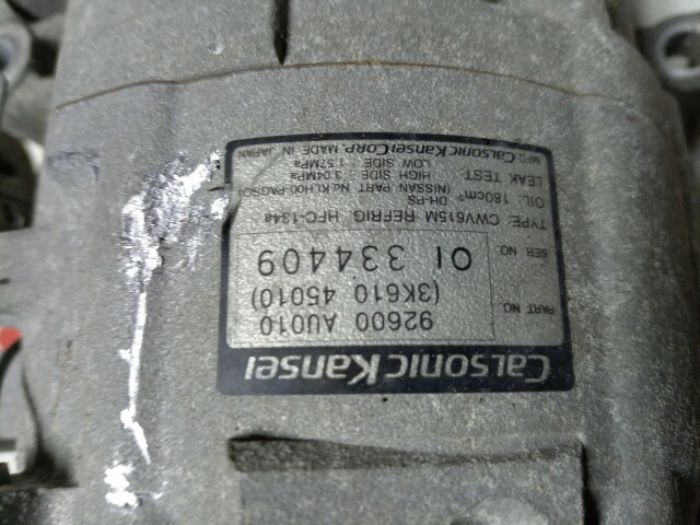 Компрессор кондиционера NISSAN X-Trail QR20-DE