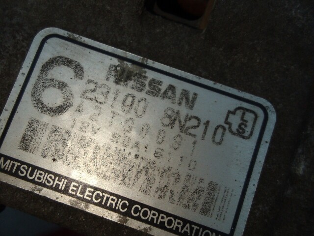 Генератор NISSAN Wingroad QG18-DE