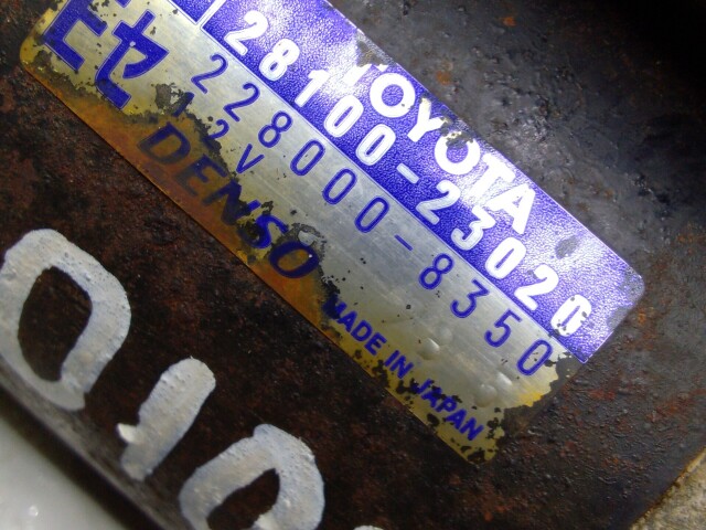 Стартер TOYOTA Vitz 1SZ-FE