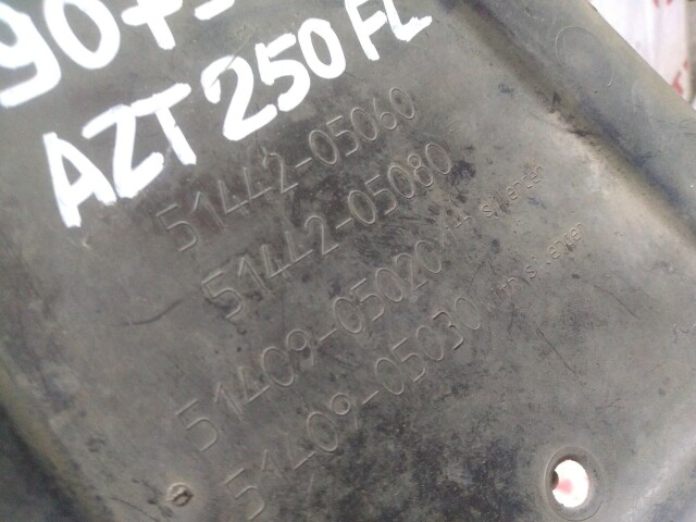 Защита двигателя TOYOTA Avensis 