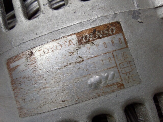 Генератор TOYOTA Corolla 1NZ-FE