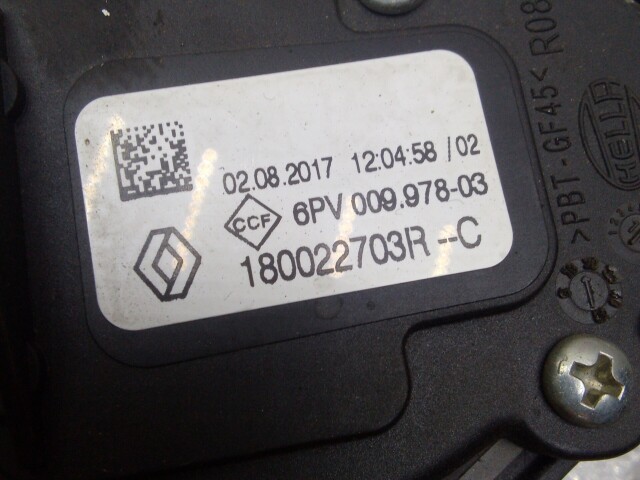 Педаль газа RENAULT Duster 