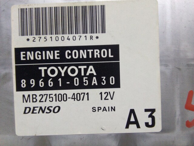 Компьютер TOYOTA Avensis 2AZ-FSE