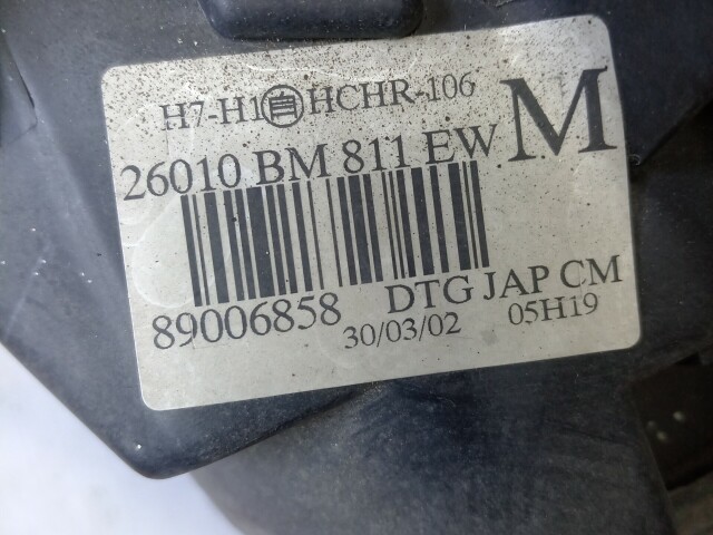 Фара NISSAN Bluebird Sylphy 