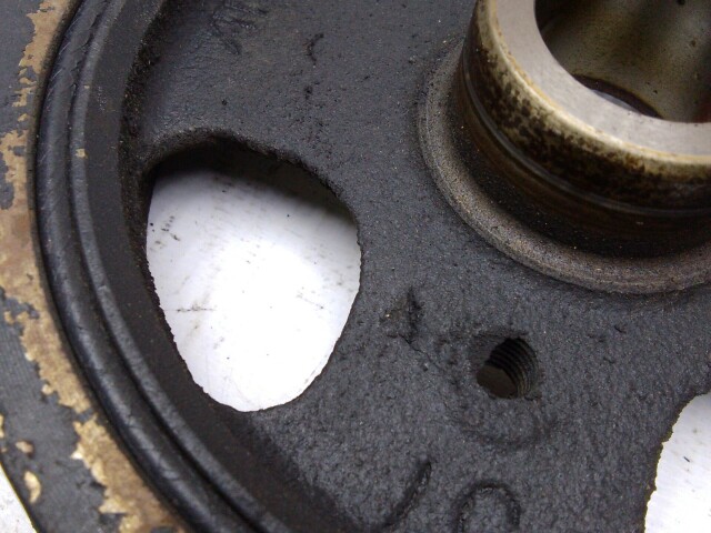 Шкив коленвала TOYOTA Vitz 2SZ-FE