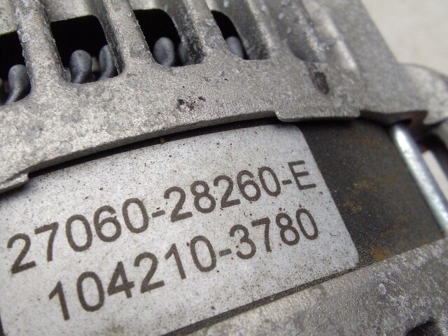 Генератор TOYOTA Avensis 2AZ-FSE