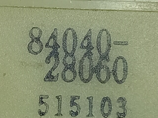 Блок управления стеклоподъемниками TOYOTA Noah 