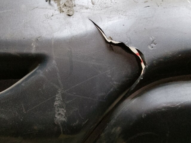 Бампер задний NISSAN Qashqai 