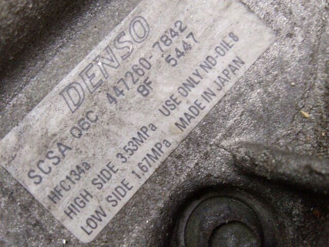 Компрессор кондиционера TOYOTA Platz 2NZ-FE