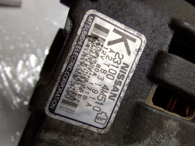 Генератор NISSAN Bluebird Sylphy QG18-DE