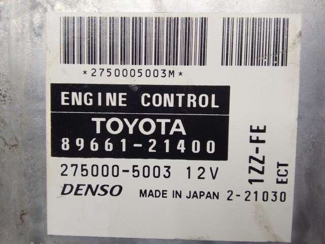 Компьютер TOYOTA Caldina 1ZZ-FE