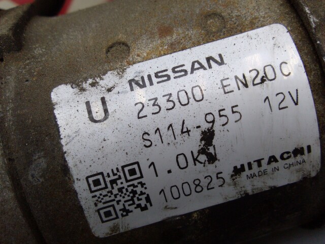 Стартер NISSAN Juke MR16DDT