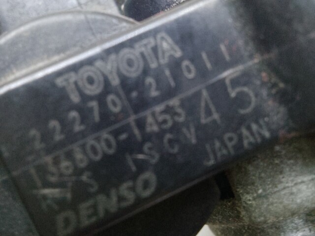 Дроссельная заслонка TOYOTA Corolla 1NZ-FE