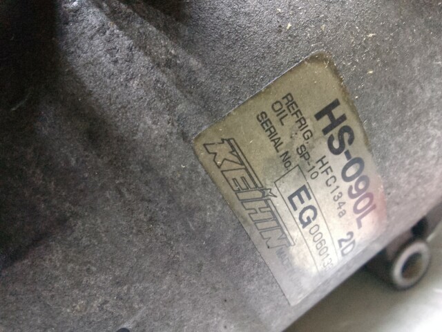 Компрессор кондиционера HONDA Stream D17A