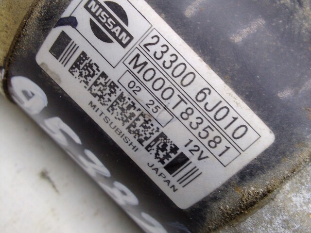 Стартер NISSAN Wingroad QG18-DE