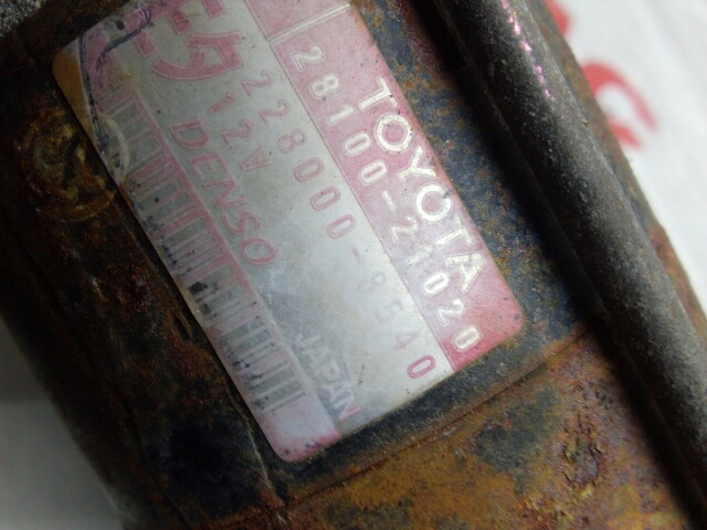 Стартер TOYOTA FunCargo 2NZ-FE