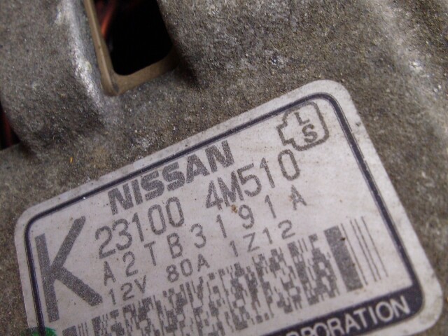 Генератор NISSAN Wingroad QG15-DE