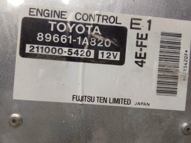 Компьютер TOYOTA Corolla 4E-FE