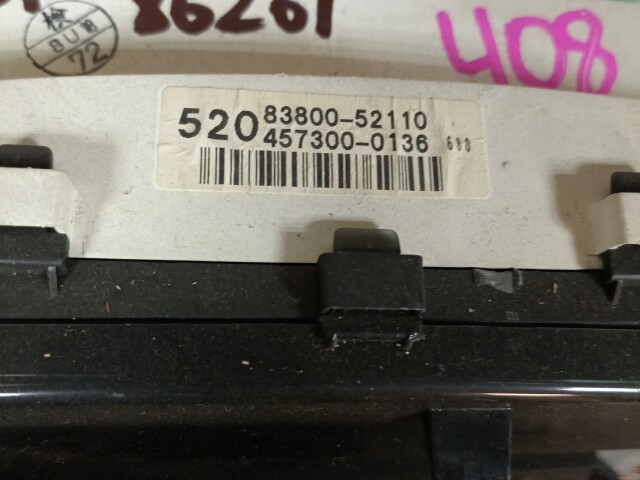 Щиток приборов TOYOTA Platz 