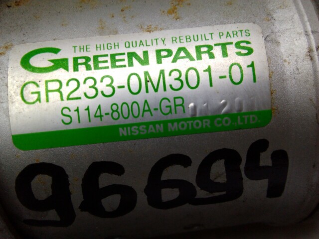 Стартер NISSAN Sunny QG15-DE