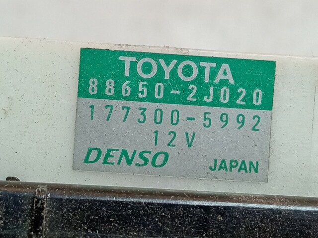 Блок управления печкой и кондиционером TOYOTA Noah 