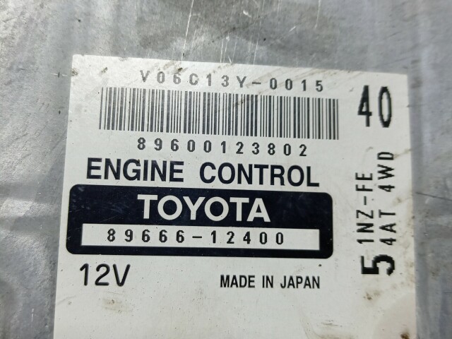 Компьютер TOYOTA Corolla 1NZ-FE