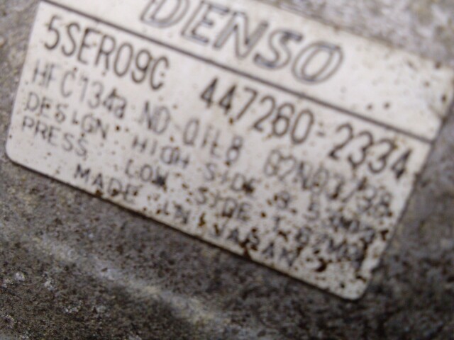 Компрессор кондиционера TOYOTA Corolla Fielder 1NZ-FE