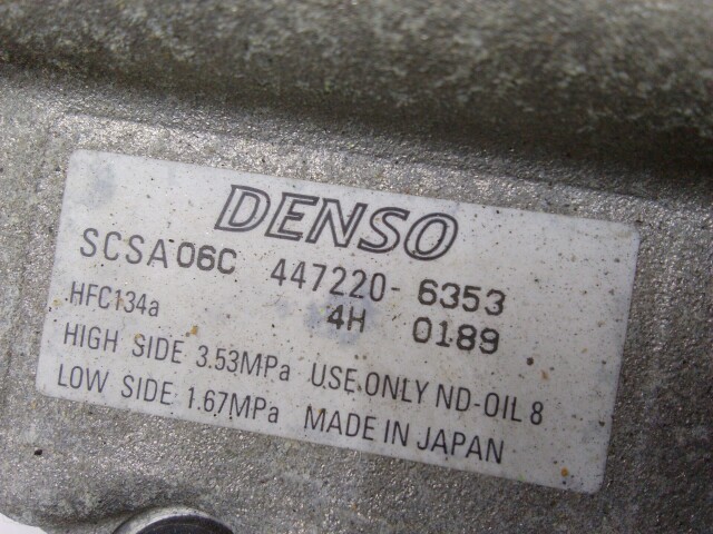 Компрессор кондиционера TOYOTA Corolla 1NZ-FE