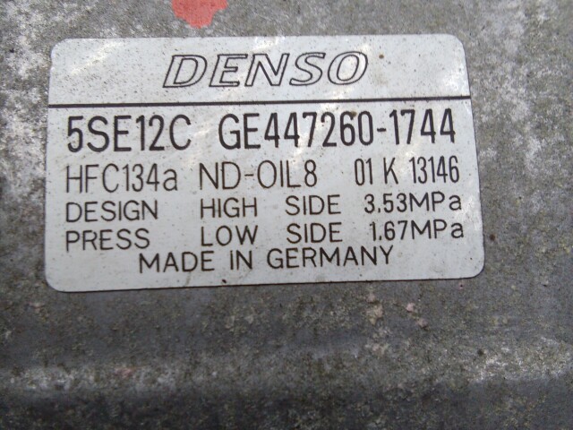 Компрессор кондиционера TOYOTA Avensis 2AZ-FSE