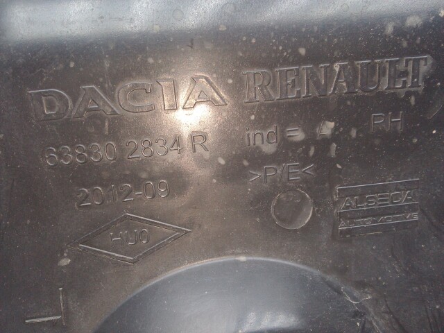 Защита двигателя RENAULT Duster 